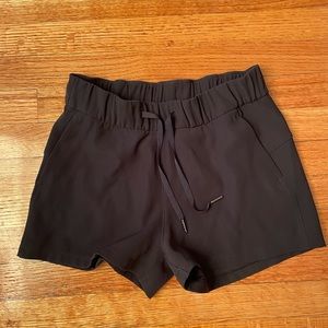 Lululemon black workout shorts